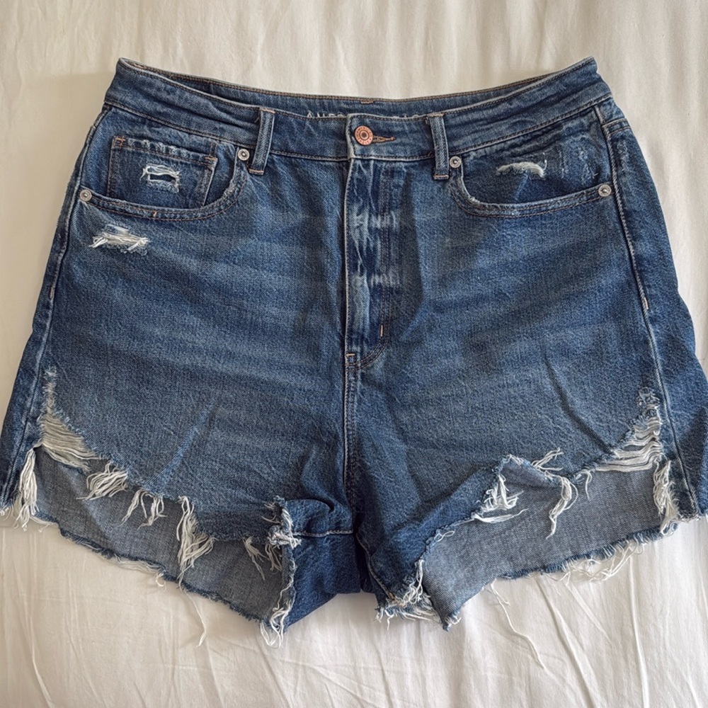 American Eagle High-waisted Jean Shorts - Size 12